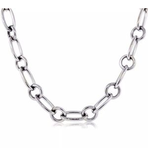 Tiffany & co. chainlink charm necklace